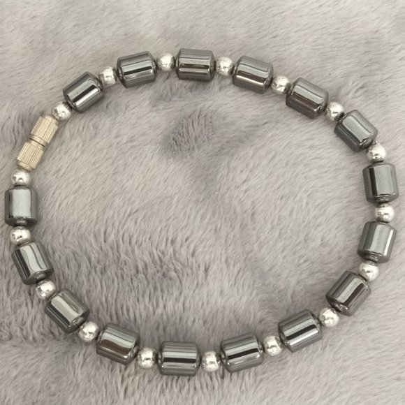 Fashion Jewelry Other - Hematite Bracelet Black Mens Womens Teenagers Boho Back To School Holiday Gift